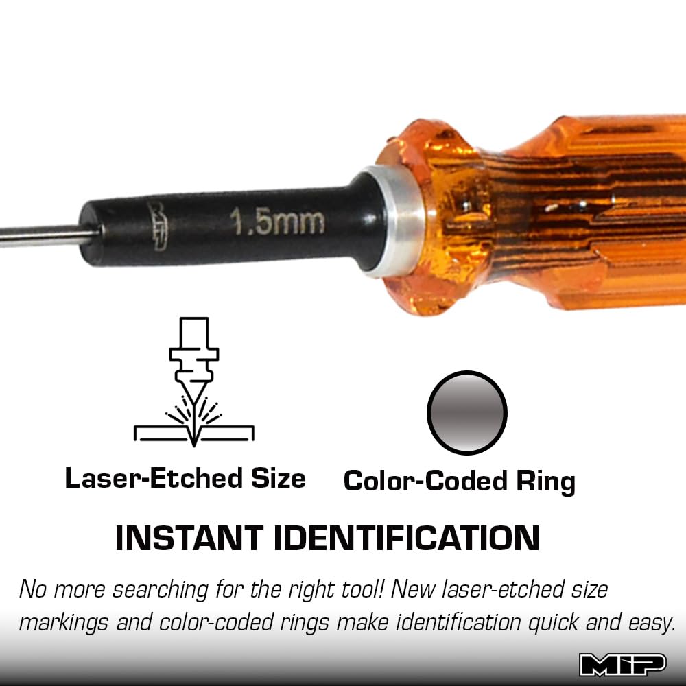 Amazon | MIP 9207 メートル法六角ドライバー RCツールキット (1.5mm